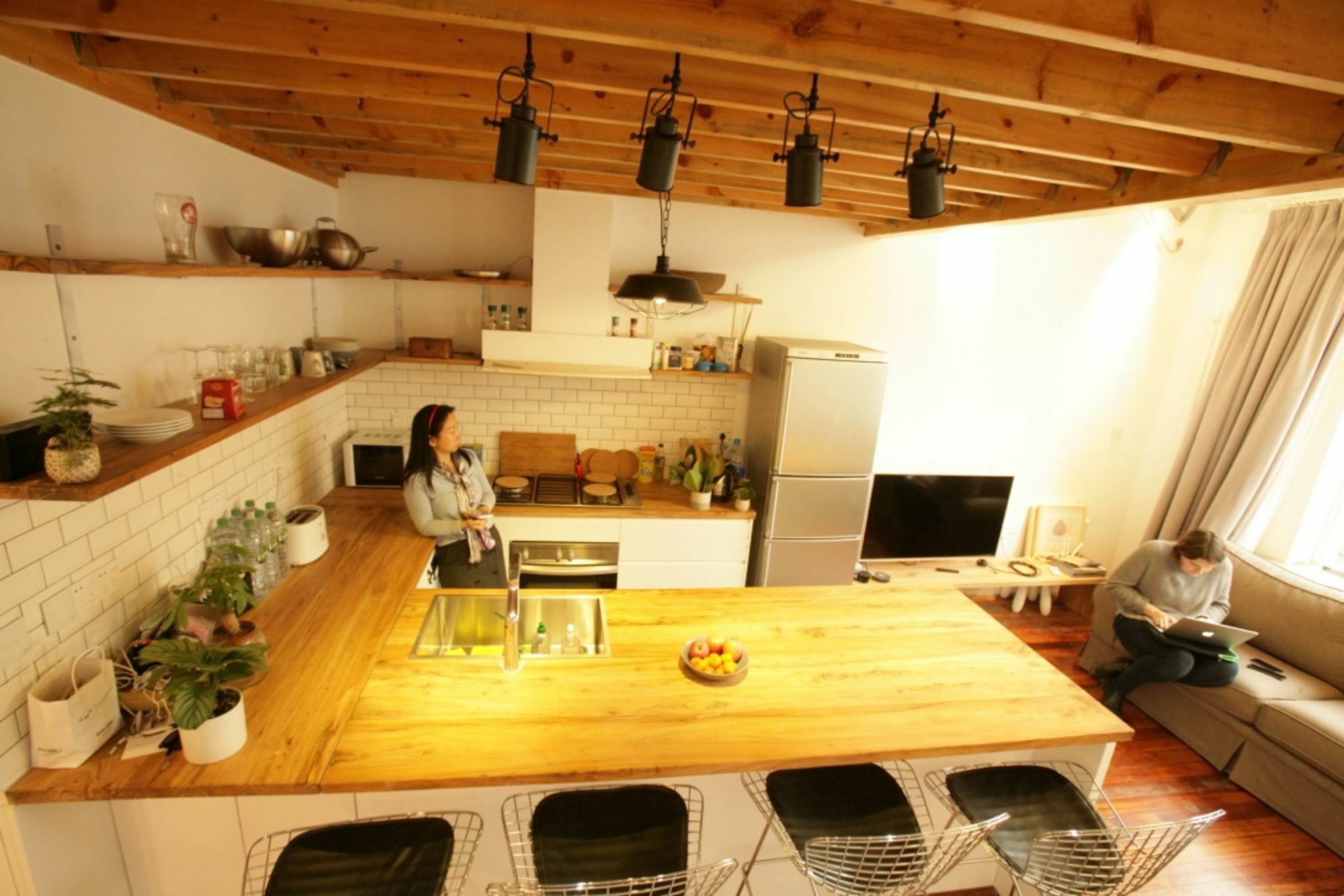 Fx78 Loft & Terrace Daire Şanghay Dış mekan fotoğraf